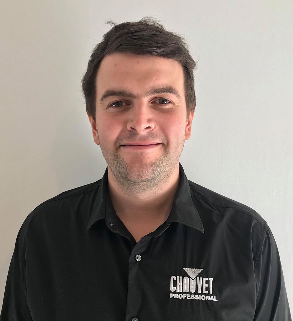 Ben Virgo, neuer EU Senior Product Specialist bei Chauvet