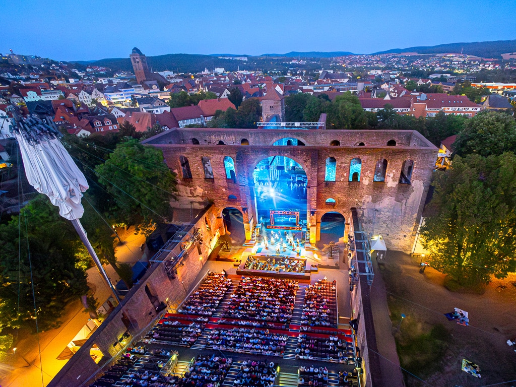 Festspiele Bad Hersfeld ohne Überdachung